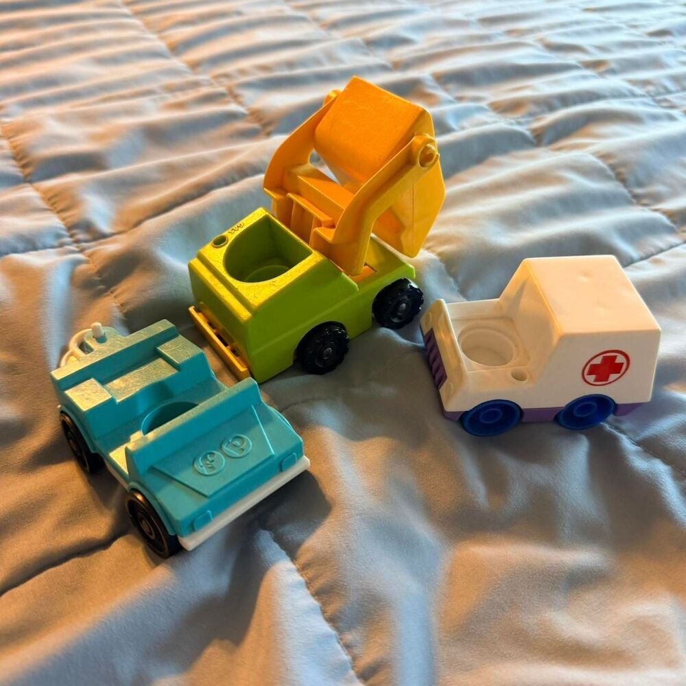 Vintage Fisher-Price Multi Cars-vehicles